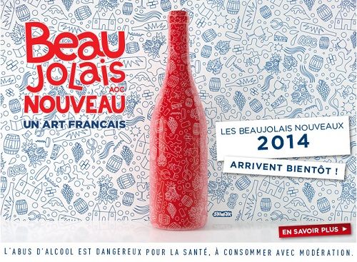 Soirée Beaujolais 2014 à l'étranger